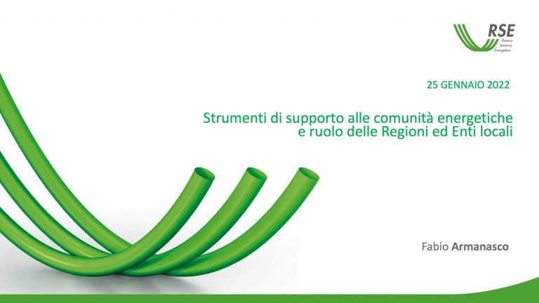 Armanasco - Comunita energetiche - 25Gen2022